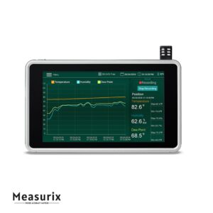 Extech RH550 Humidity/Temperature Chart Recorder with Touch Screen