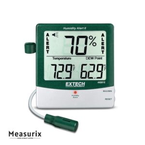 Extech 445815 Hygro-Thermometer with Humidity Alert and Dew Point
