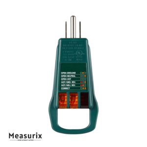 Extech ET11 GFCI Receptacle Tester for Type B Electrical Outlets - Image 2